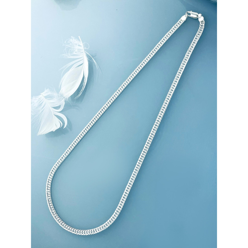 925 Silber Rombo Halskette Collier