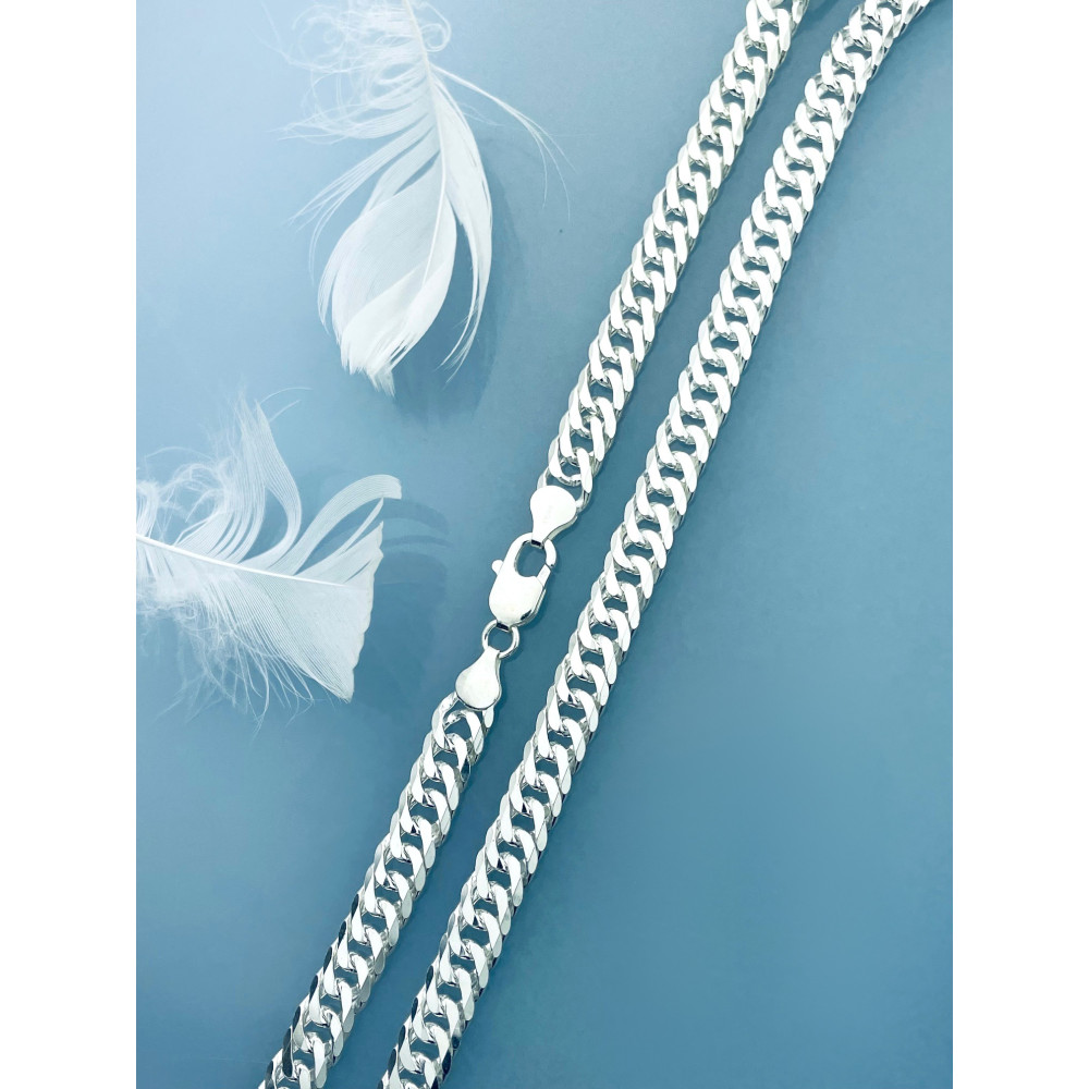 925 Silber Halskette Panzerkette