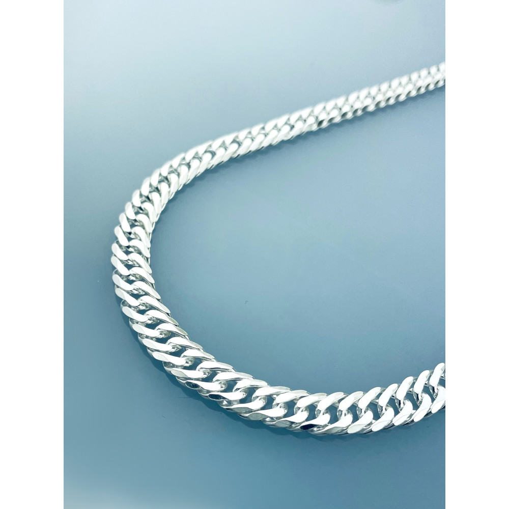 925 Silber Halskette Panzerkette
