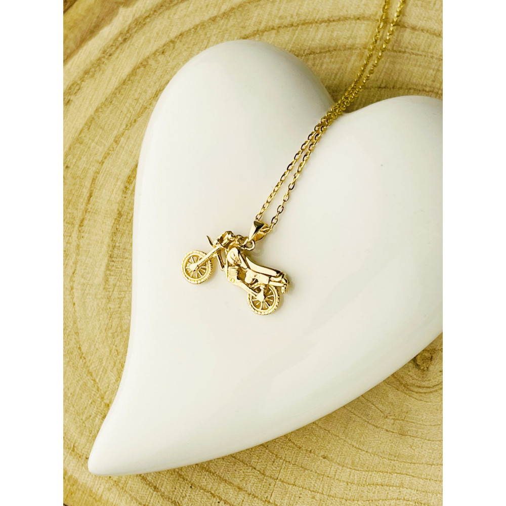 copy of Złoty wisiorek zawieszka rozeta ażurowa