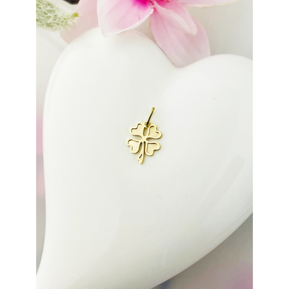 copy of Złoty wisiorek zawieszka rozeta ażurowa