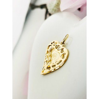 Anhänger Madonna Maria Fatima Goldanhänger Gold 585er 14KT