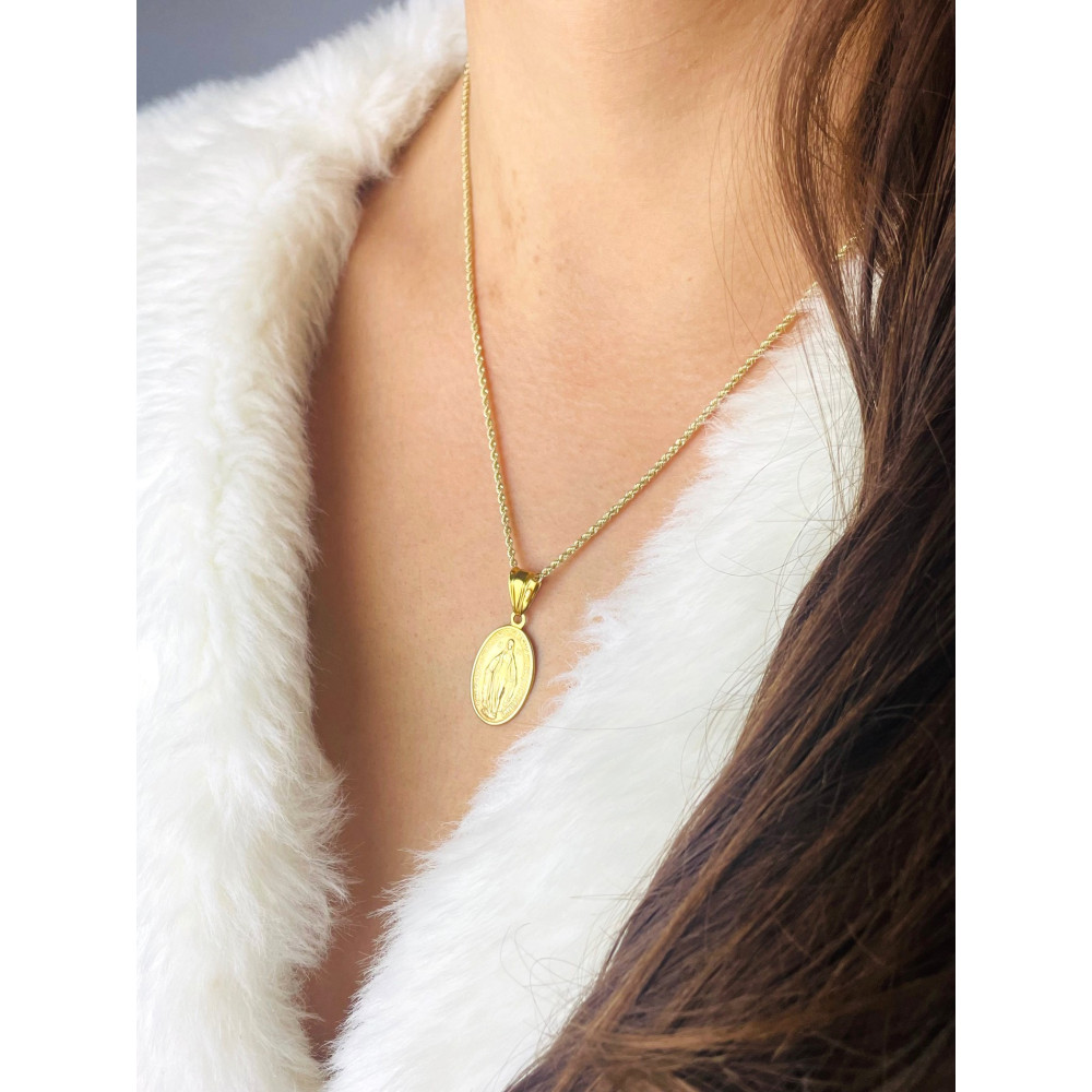 copy of Złoty Medalik Zawieszka Pan Jezus