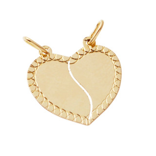 copy of Złoty wisiorek zawieszka rozeta ażurowa