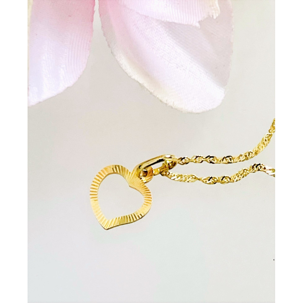 copy of Złoty wisiorek zawieszka rozeta ażurowa