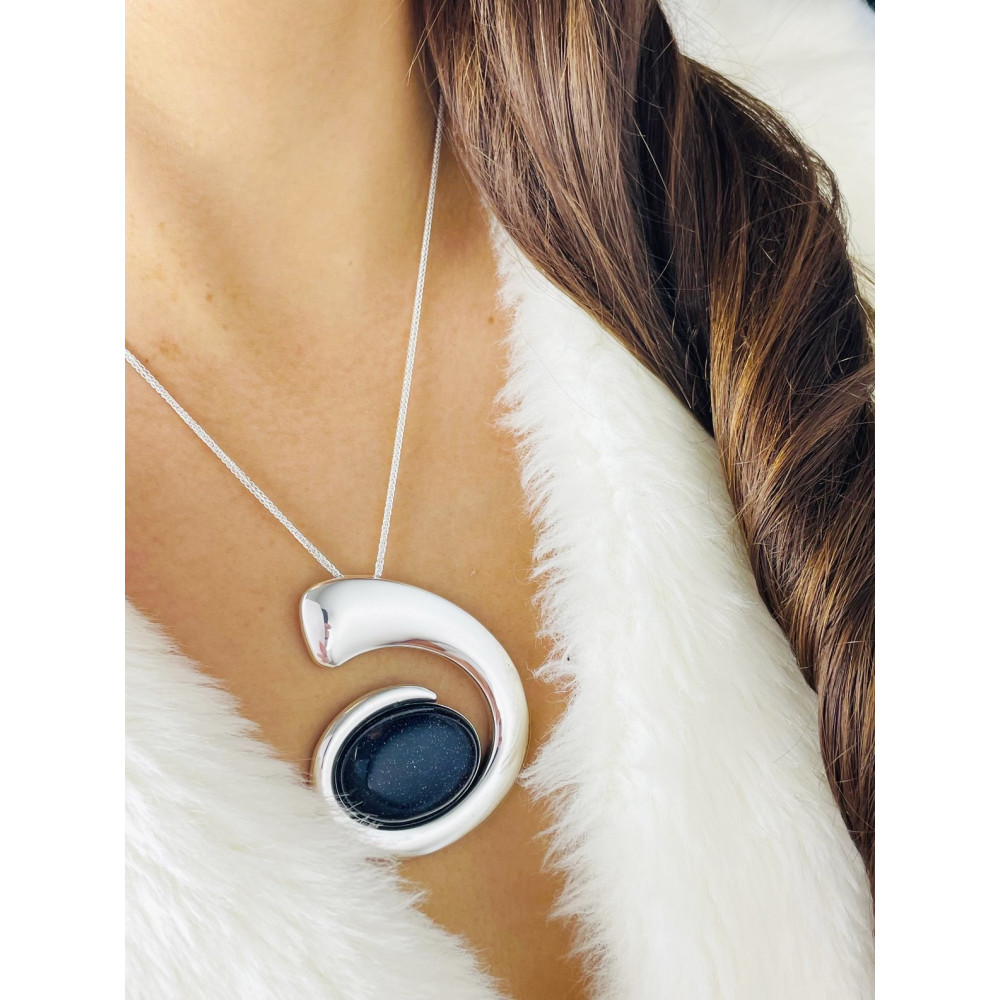 copy of Złoty wisiorek zawieszka rozeta ażurowa