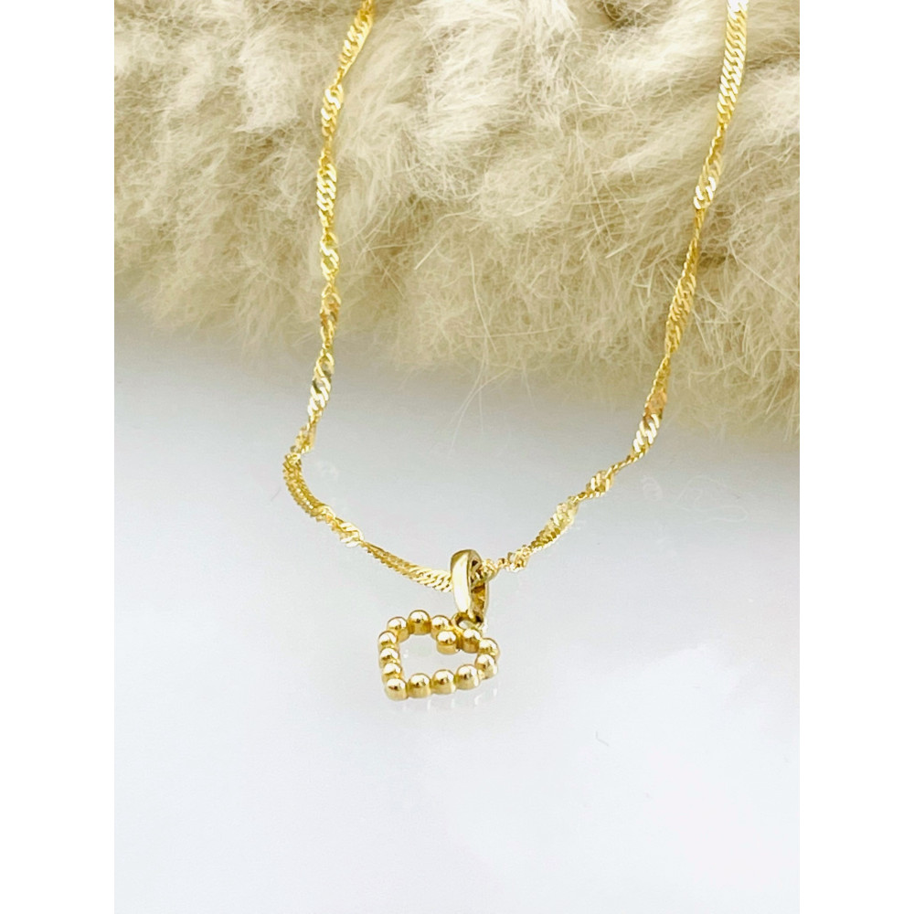 copy of Złoty wisiorek zawieszka rozeta ażurowa