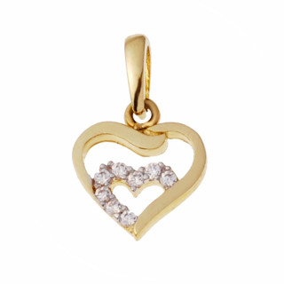 copy of Złoty wisiorek zawieszka rozeta ażurowa