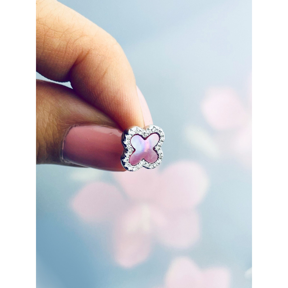 copy of Złote kolczyki przecinki z cyrkoniami