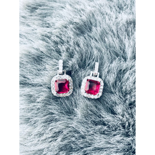 copy of Złote kolczyki przecinki z cyrkoniami