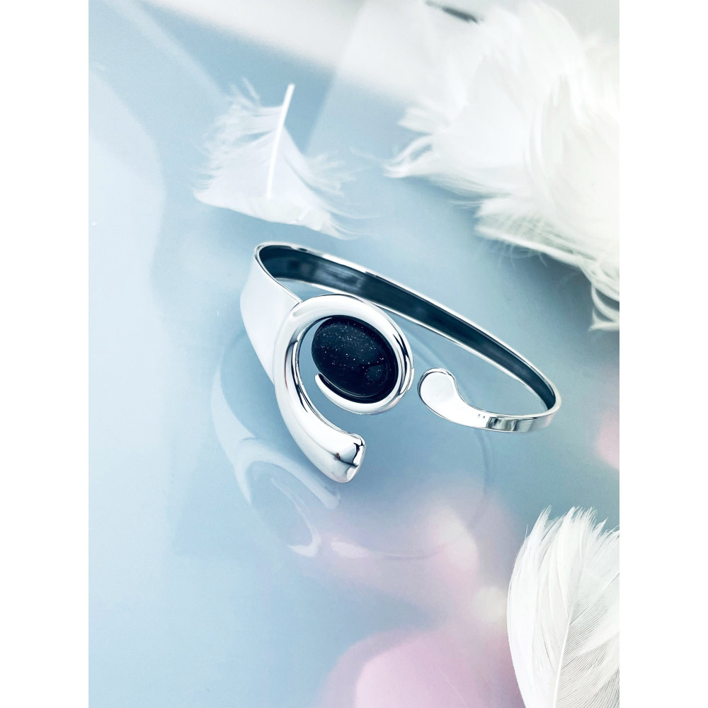 Złota bransoletka celebrytka serce nieskończoność