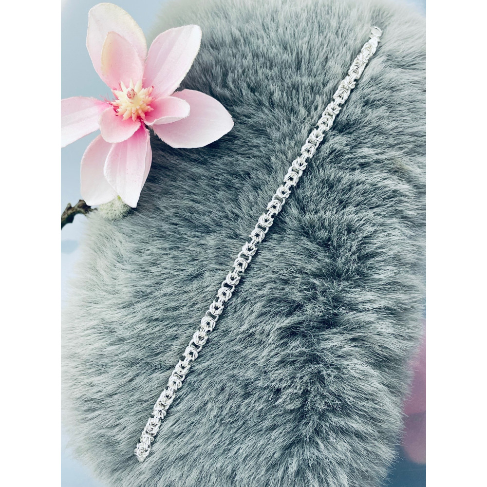 Silber 925 königliches Armband