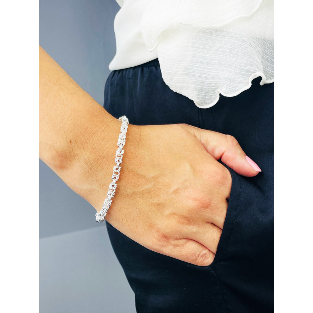 Silber 925 königliches Armband