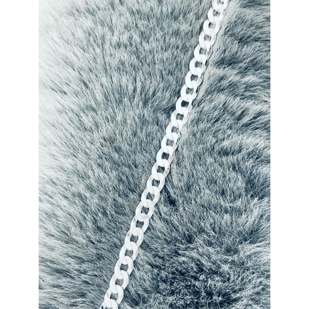 Silber 925 Panzerkette Armband