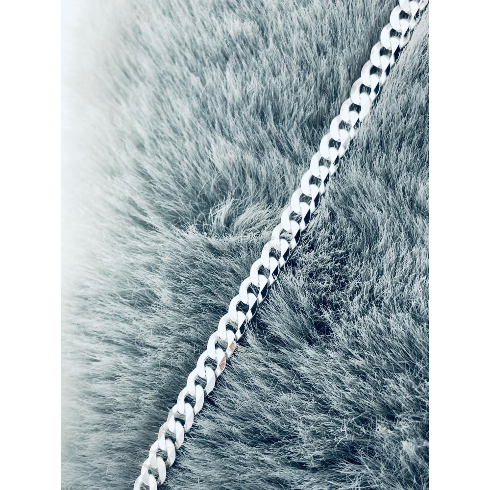 Silber 925 Panzerkette Armband