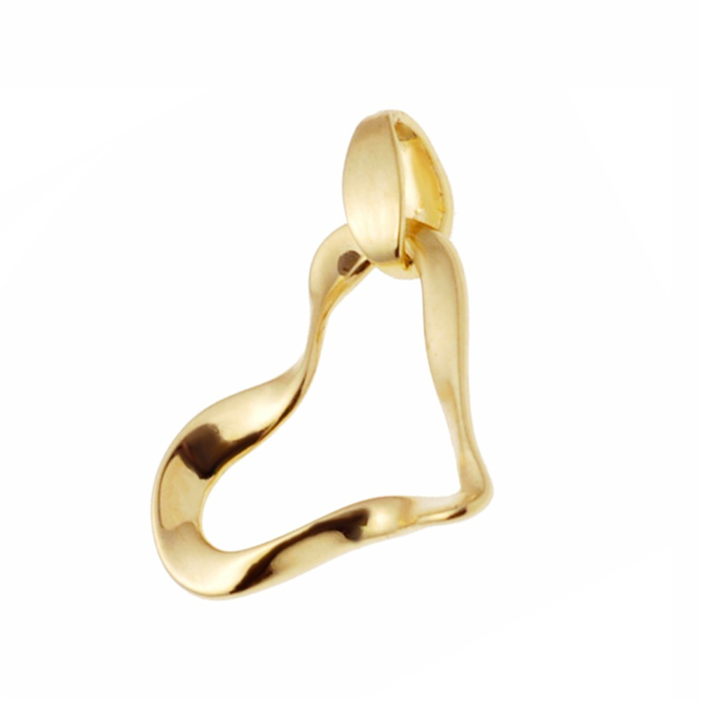 Anhänger Kettenanhänger Gold Goldanhänger Herz 585er 14KT