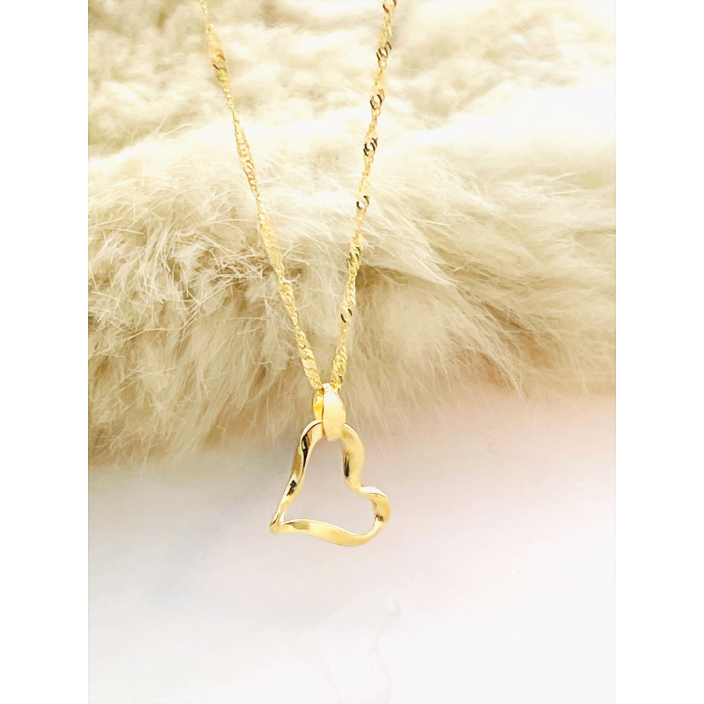 copy of Złoty wisiorek zawieszka rozeta ażurowa