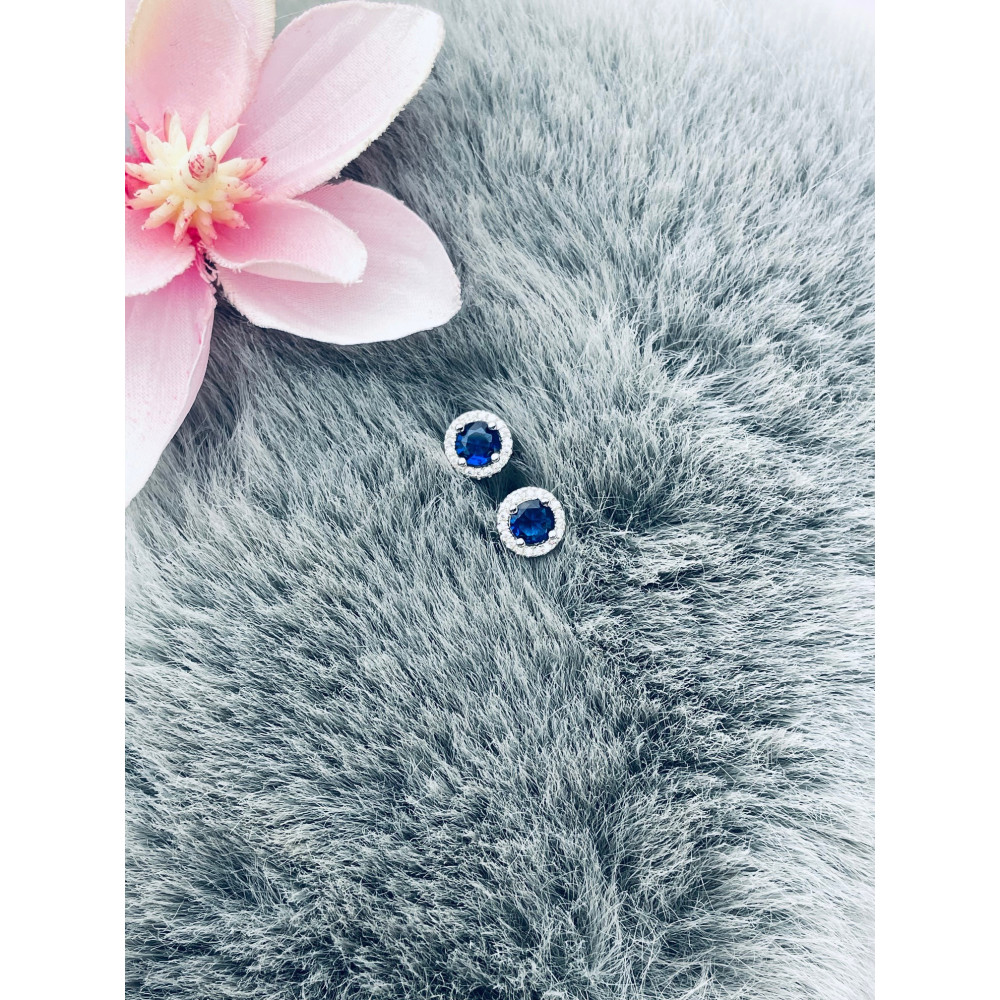 925 Silber Ohrringe mit Zirkonia