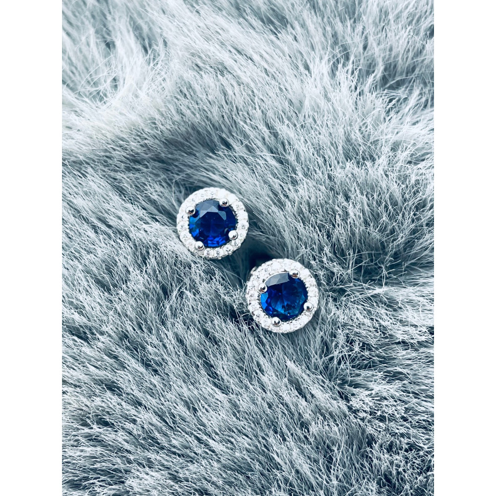 925 Silber Ohrringe mit Zirkonia