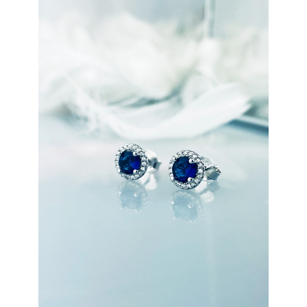 925 Silber Ohrringe mit Zirkonia