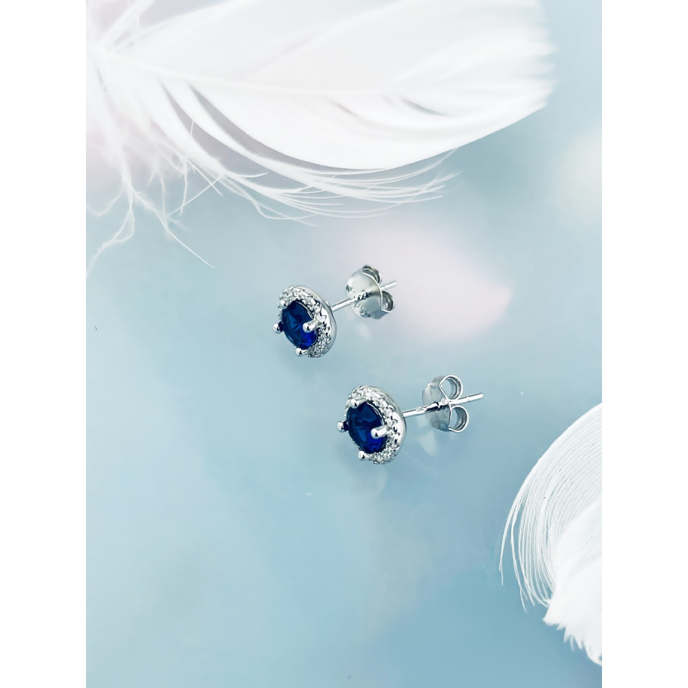 925 Silber Ohrringe mit Zirkonia