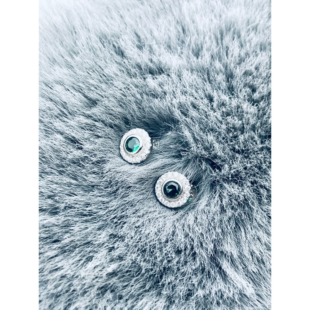 925 Silber Ohrringe mit Zirkonia