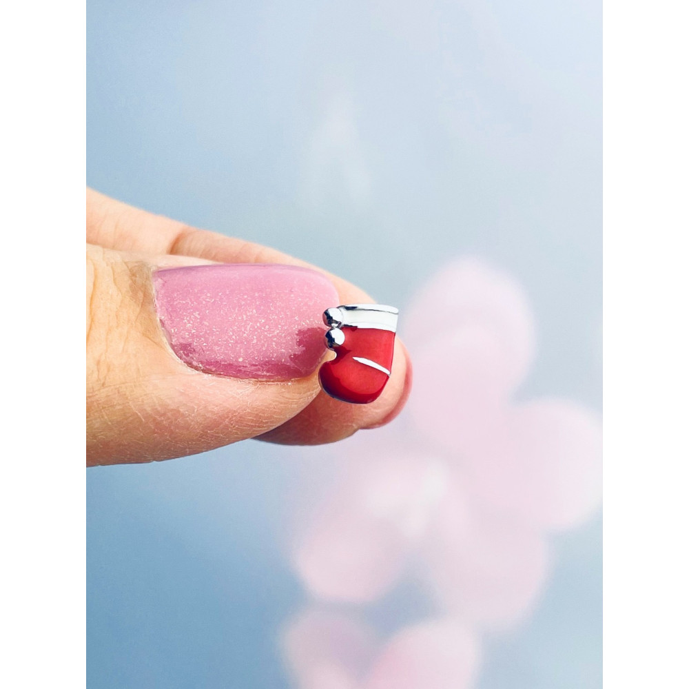 copy of Złote kolczyki przecinki z cyrkoniami