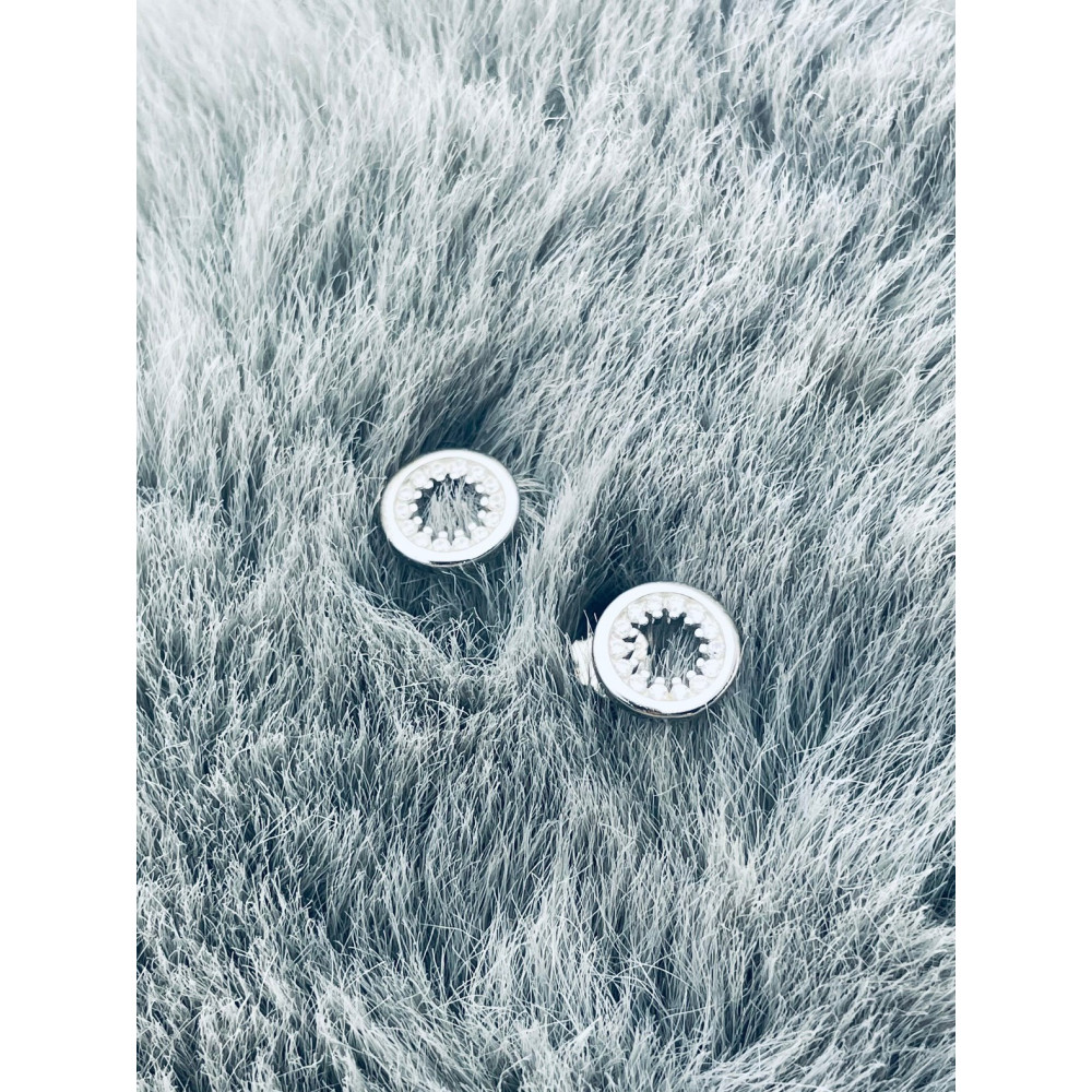 Kreis 925 Silber mit Zirkonia Ohrringe