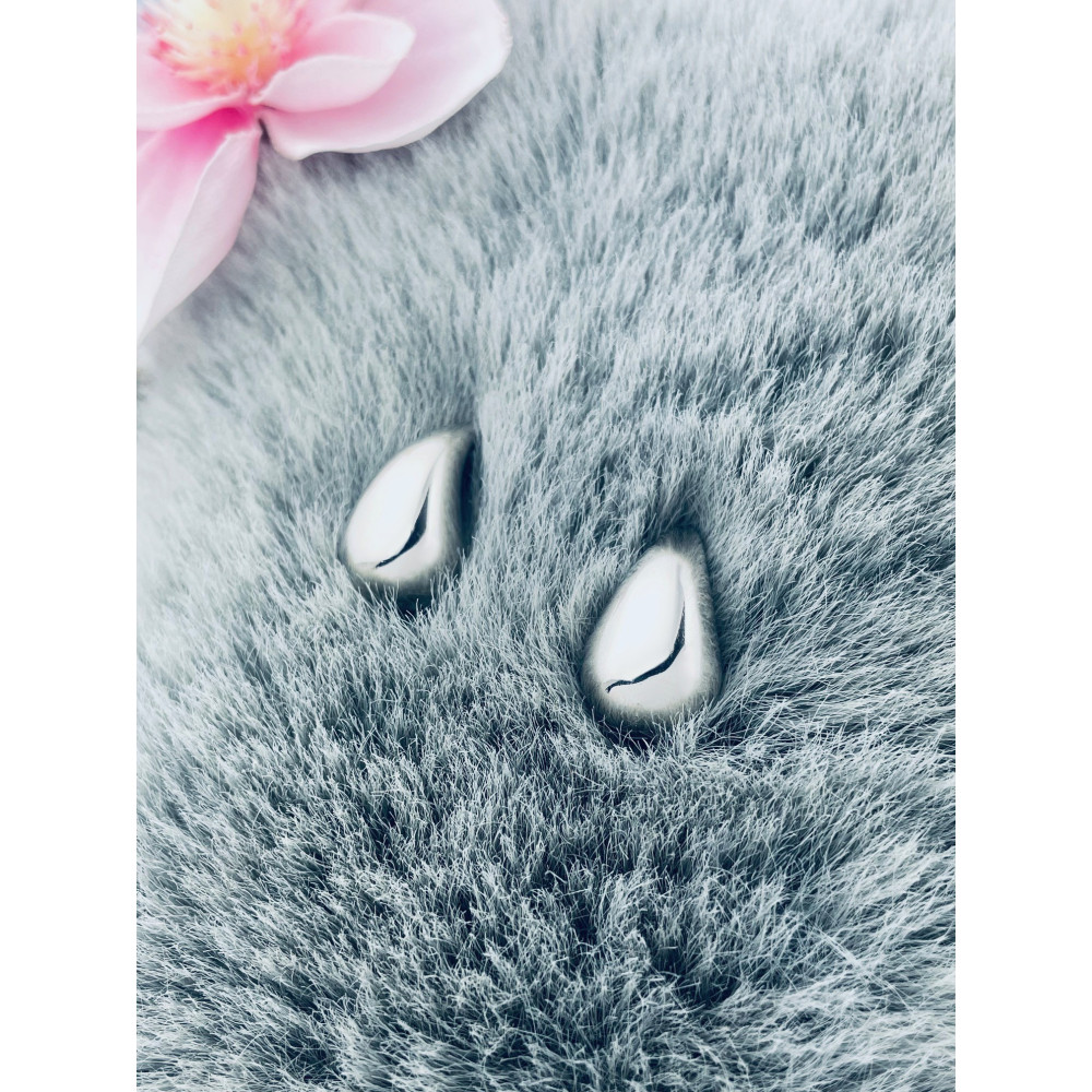 Träne 925 Silber Ohrringe