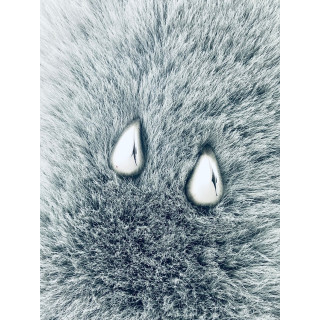 Träne 925 Silber Ohrringe