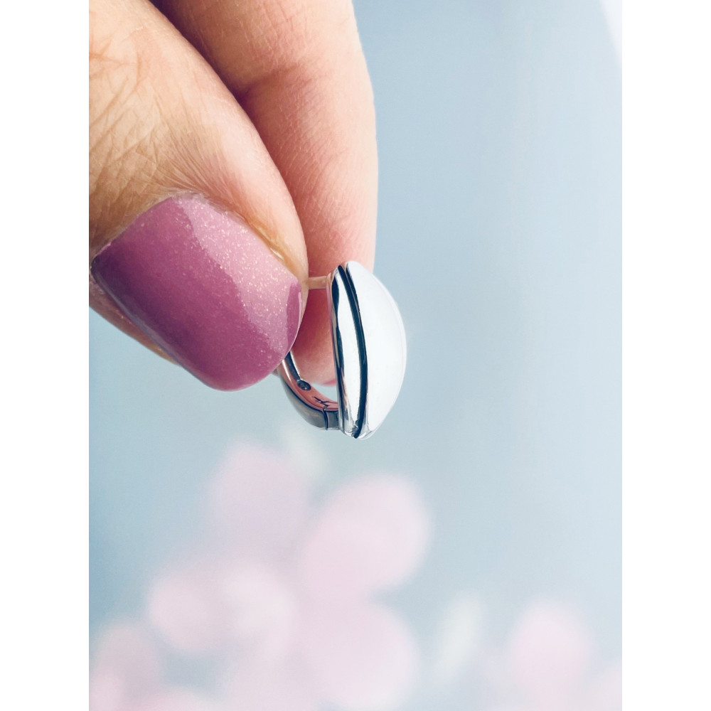 copy of Złote kolczyki przecinki z cyrkoniami