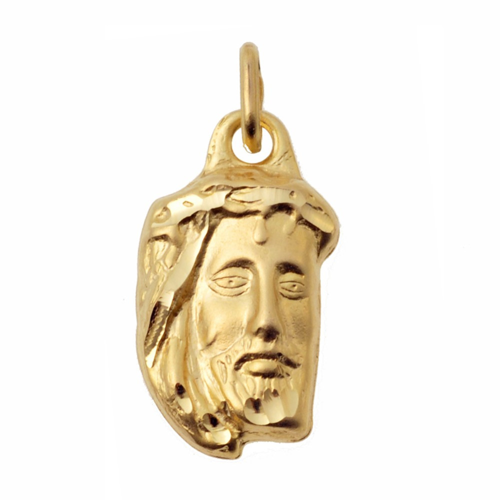 Złoty Medalik Zawieszka Pan Jezus