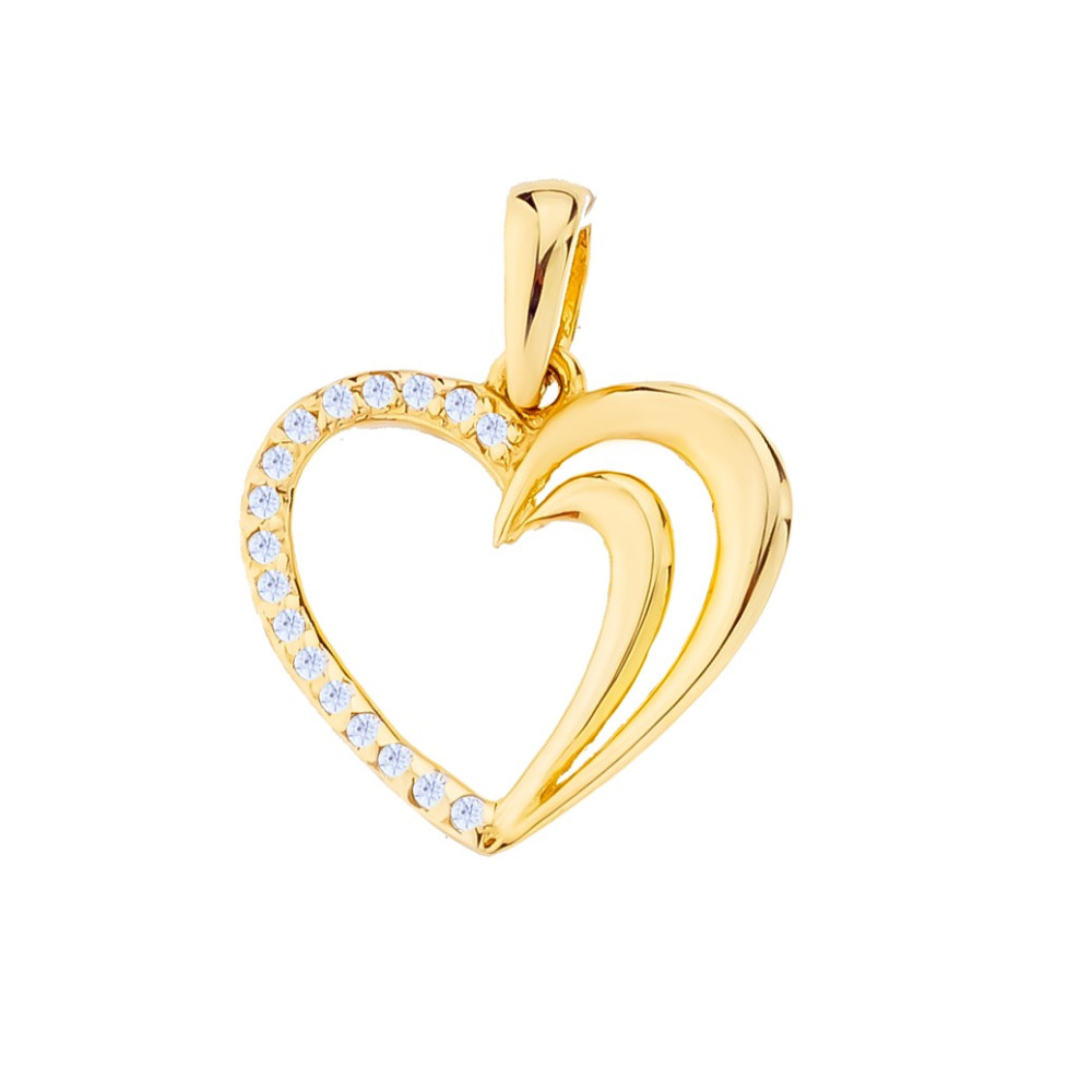 copy of Złoty wisiorek zawieszka rozeta ażurowa