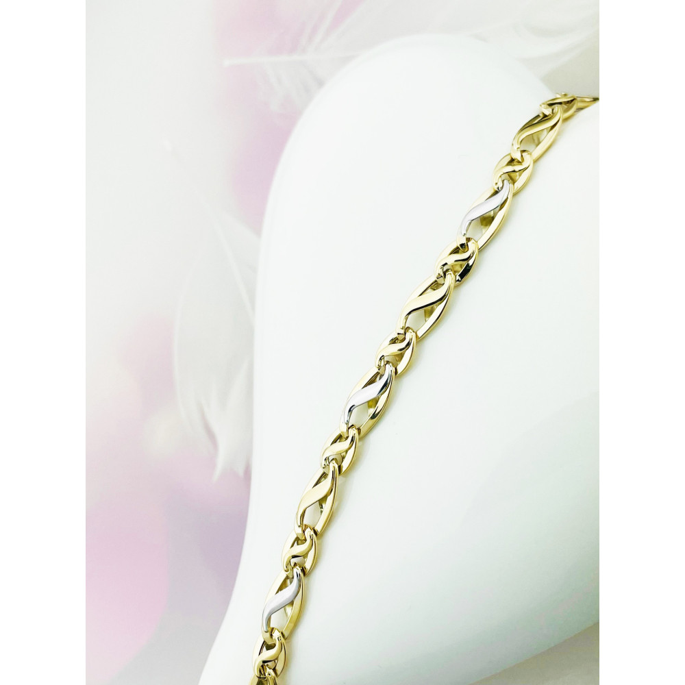 Damen Goldarmband Armband Armkette Gelbgold