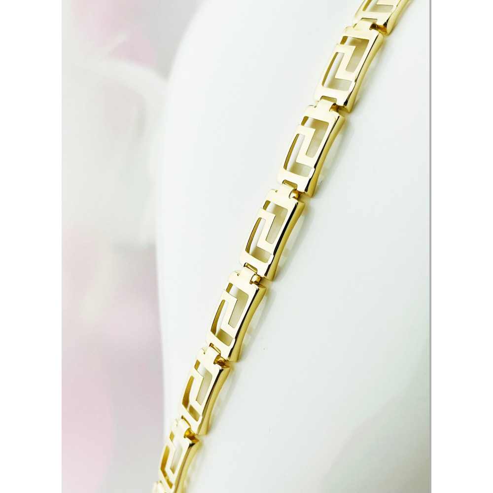 Damen Goldarmband Armband Armkette Gelbgold 375er