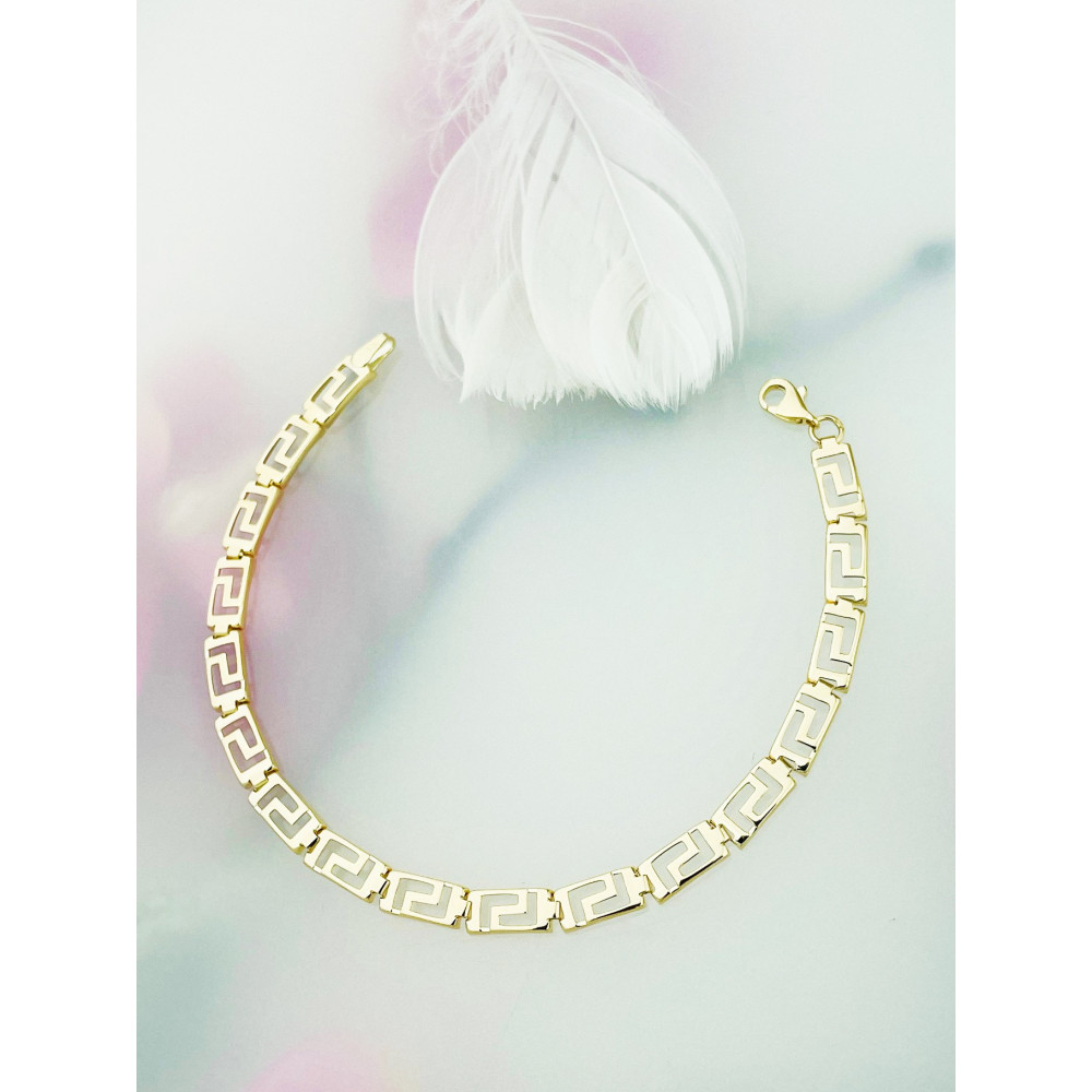 Damen Goldarmband Armband Armkette Gelbgold 375er