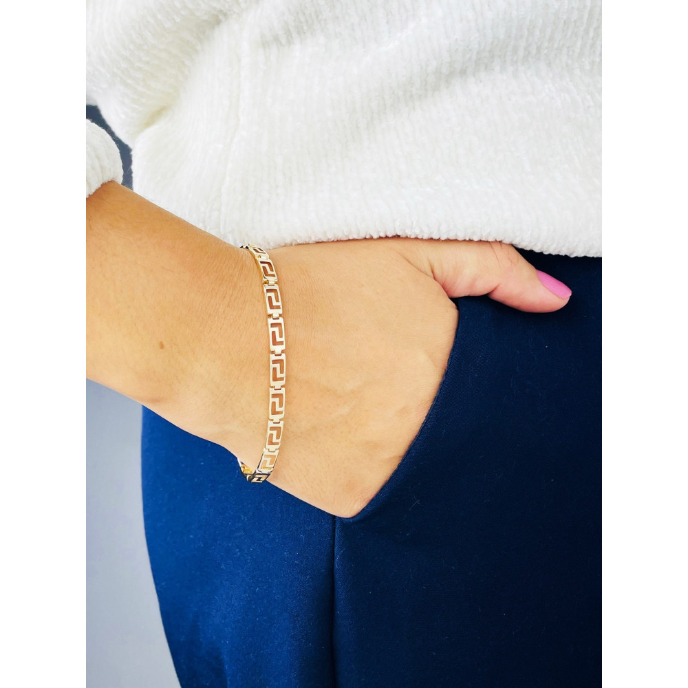 Damen Goldarmband Armband Armkette Gelbgold 375er