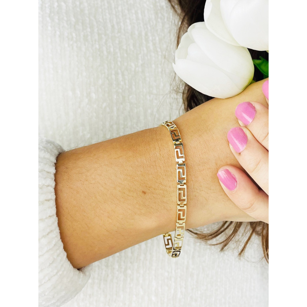 Damen Goldarmband Armband Armkette Gelbgold 375er