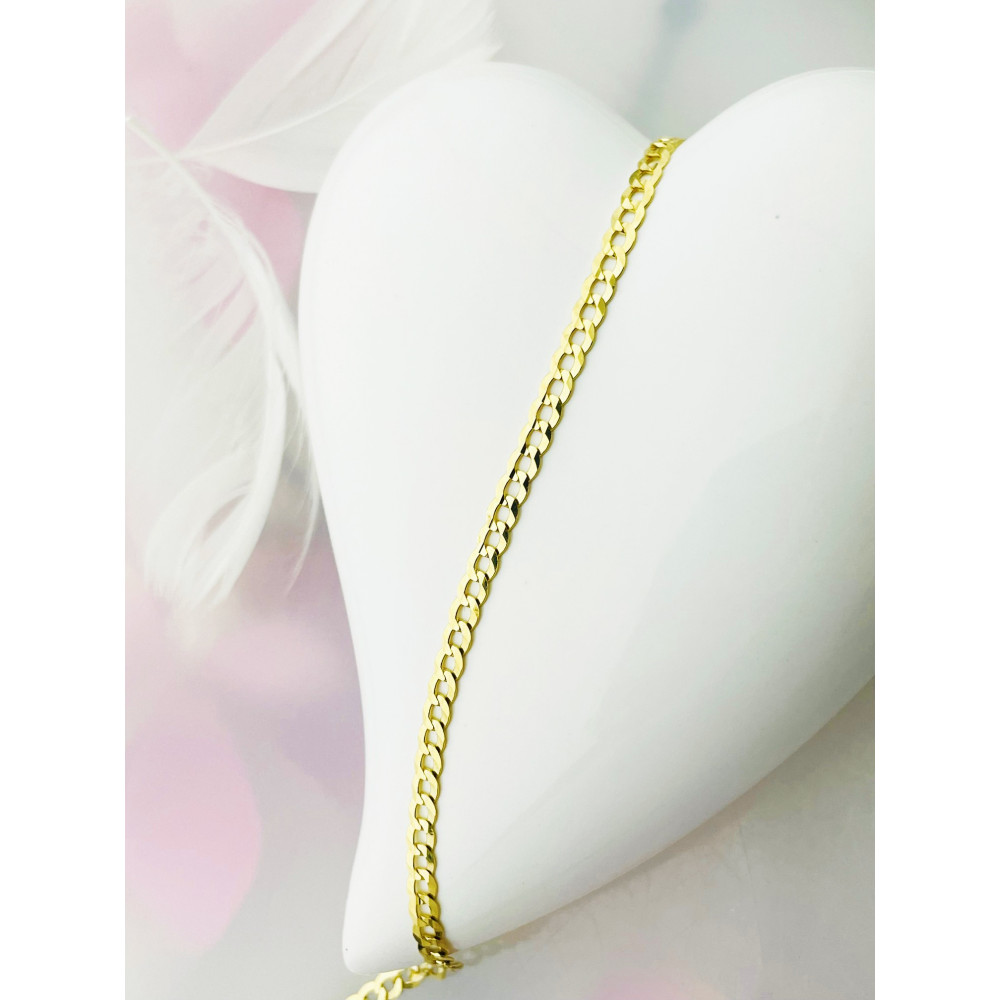 copy of Złota bransoletka z zawieszkami serce