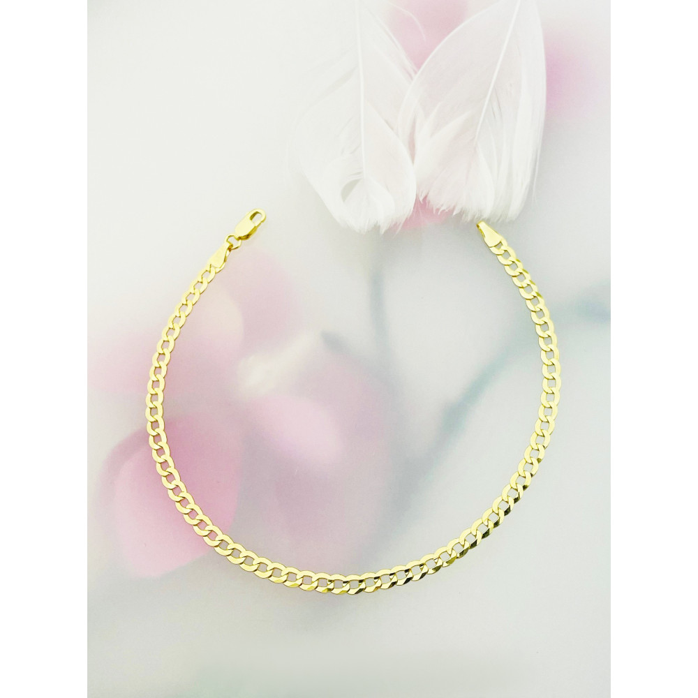 copy of Złota bransoletka z zawieszkami serce