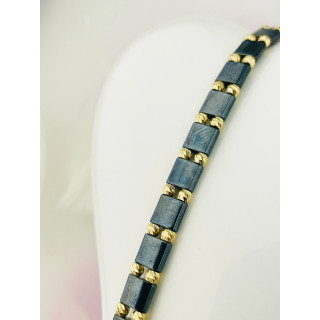 Armband Armkette String Armband goldenen Perlen und Hämatit