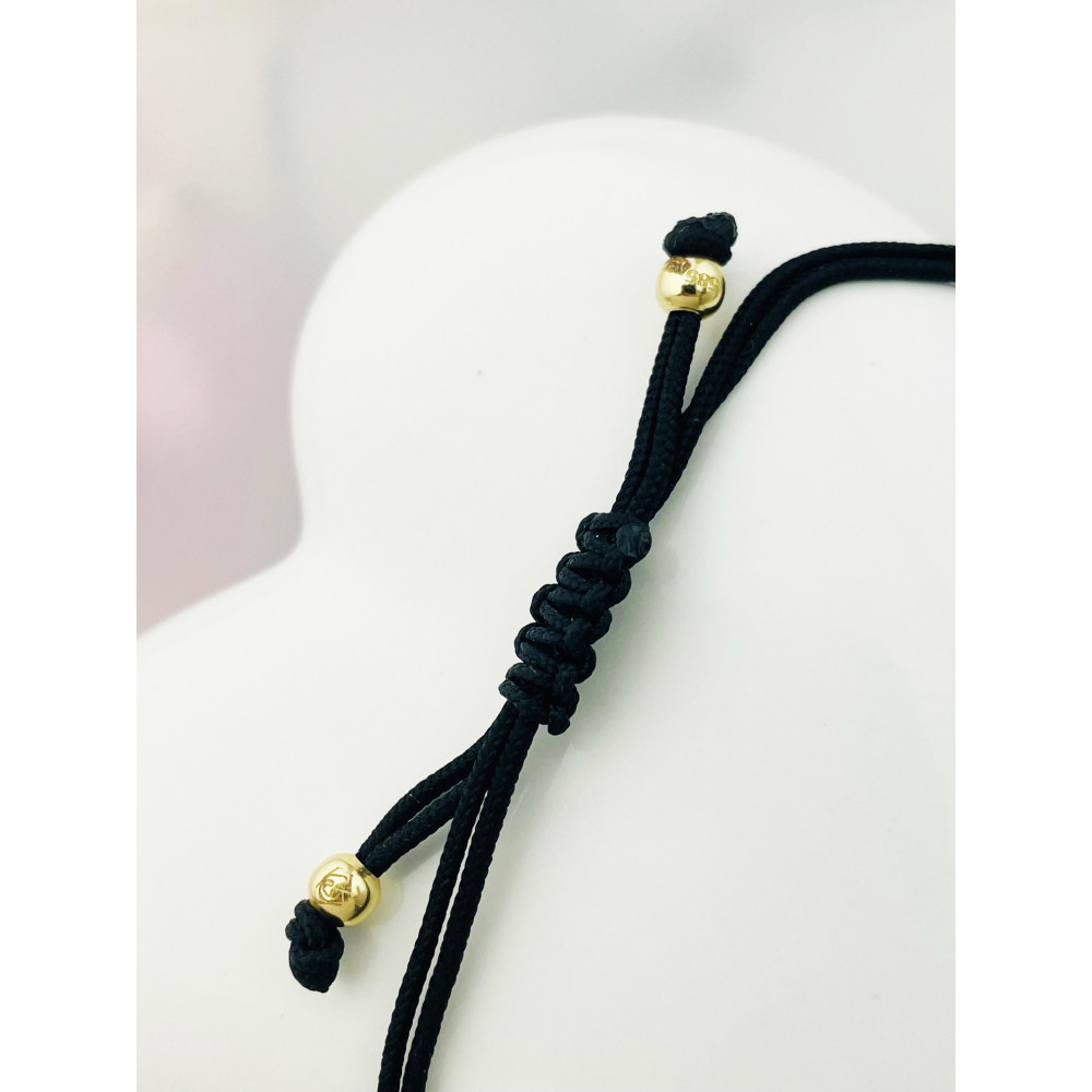 Armband Armkette String Armband goldenen Perlen Gold 585er 14KT