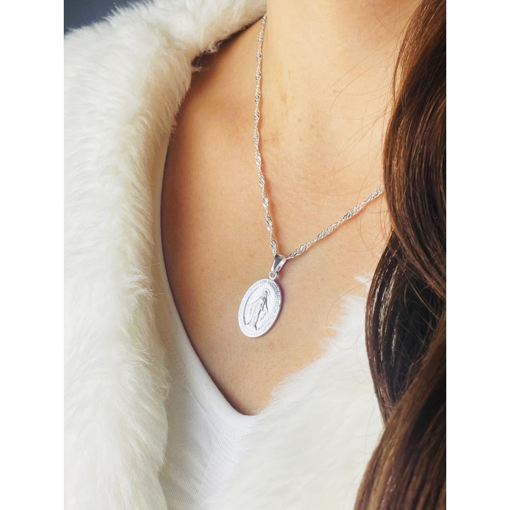 copy of Złoty wisiorek zawieszka rozeta ażurowa