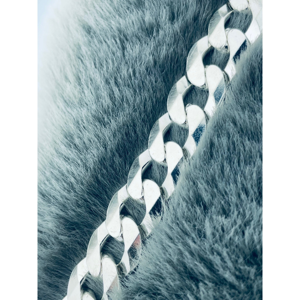 Silber 925 Panzerkette Armband