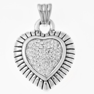 copy of Srebrny wisiorek zawieszka ażurowa z cyrkoniami