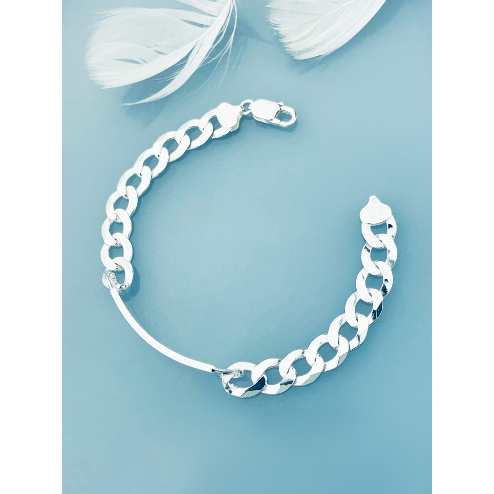 copy of Złota bransoletka celebrytka serce nieskończoność