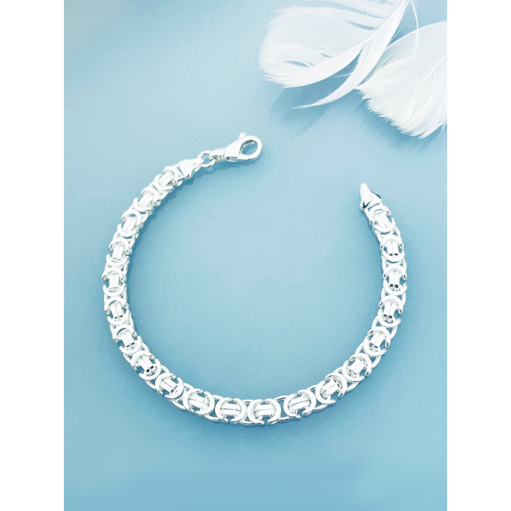 Silber 925 königliches Armband