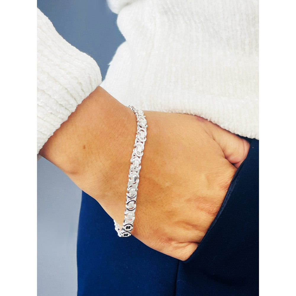 Silber 925 königliches Armband