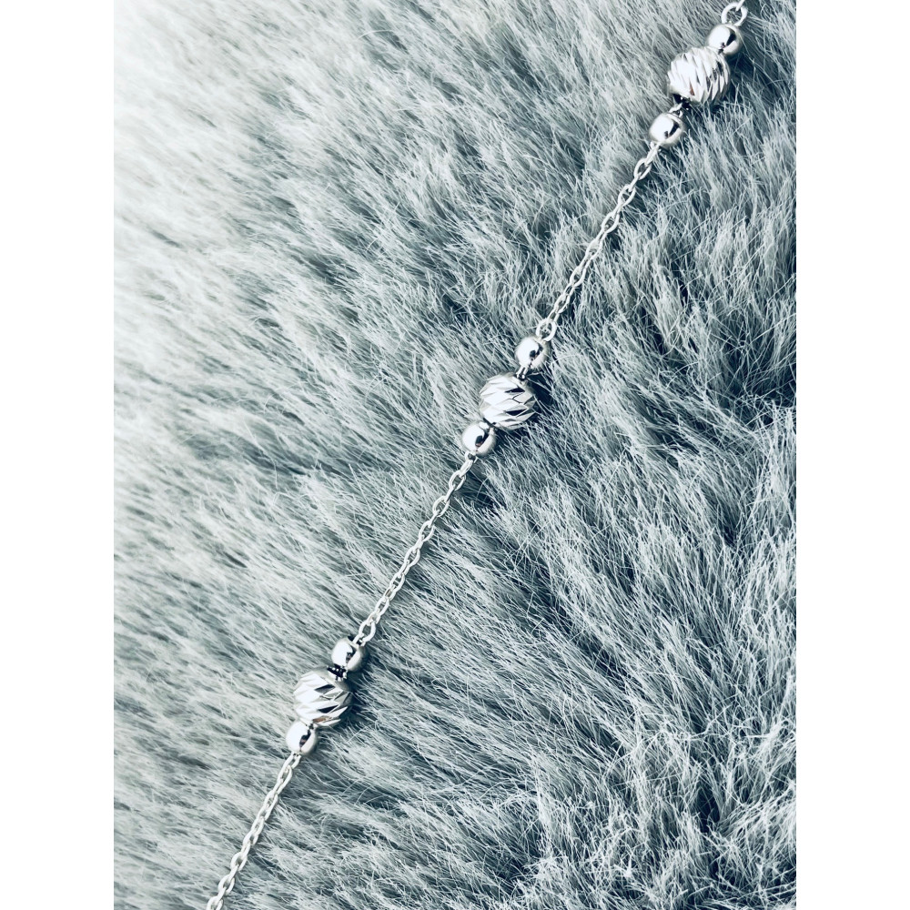 925 Silber mit Kugel Armband