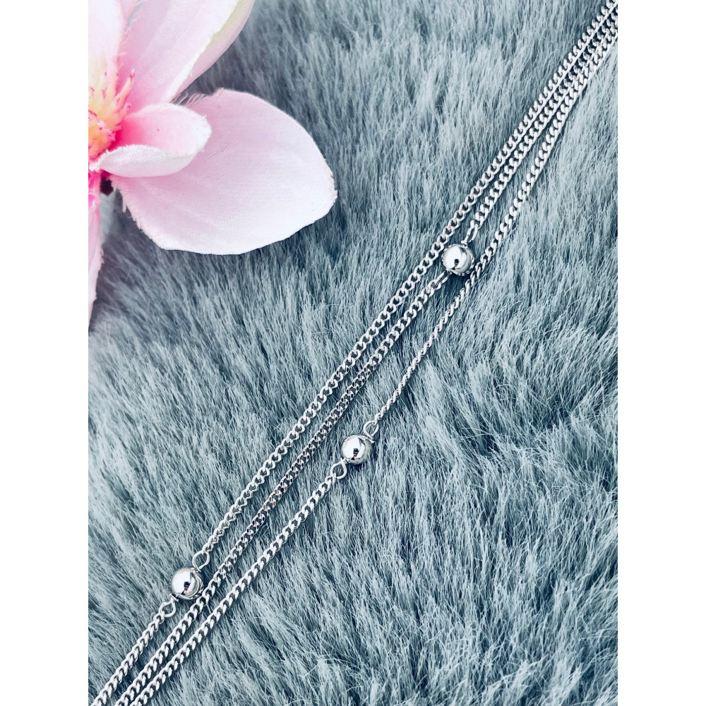 925 Silber mit Kugel Armband